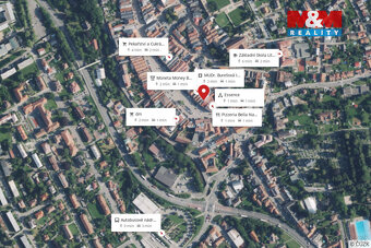 Pronájem bytu 1+kk, 37 m², Litomyšl, ul. Smetanovo nám. - 8