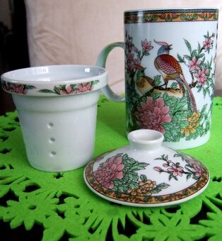 porcelan Ditmar-Urbach, R.DUX Černoch, nástolec, JEŽEK - 8