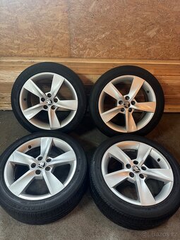 ALU Kola ŠKODA 5x100 R16 ALORE Letní Pneu 215/45/16 - 8