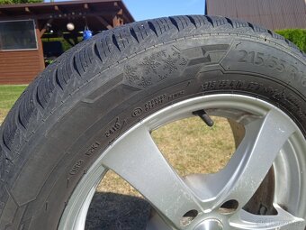 Zimní alu komplety 215/55 R16 - rozteč 5x114,3 - 8