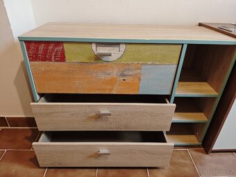 Skříň šatní, komoda, regál - 8