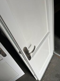 3KS VCHODOVÝCH PLASTOVÝCH DVEŘÍ 92x203 -PLZEŇ - 8