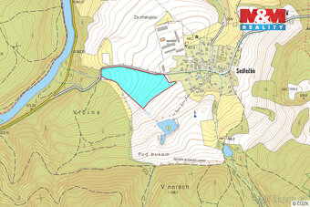 Prodej pole, 66049 m², Sedlečko - Šemnice - 8