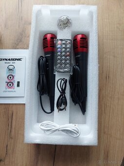 Karaoke Bluetooth Reproduktor DYNASONIC 3rd Generation - 8