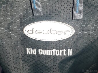 Krosna,nosítko Deuter Comfort II,stříška,pláštěnka,stupačky - 8