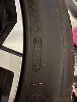 Litá kola 7,5 x 18 VW Passat B7 originál - 8