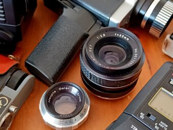 FOTO konvolut-fotoaparáty, blesky, objektivy, filtry, kamera - 8