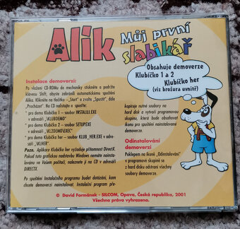 CD ROM pro děti - ALÍK serie CD výukových her - 8