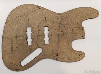 Šablony pro výrobu kytary - 8