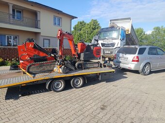 Půjčení minibagru, nakladače a dumperu - 8