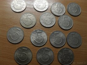 Mince 5 Kčs - 8