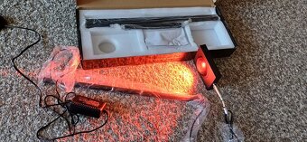 Led stojací lampa, svetlo zelený, oranžový, červený - 8