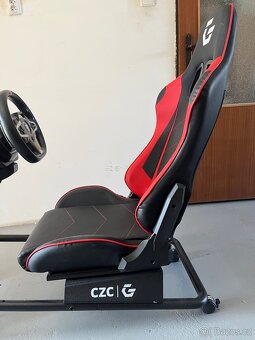 Thrustmaster T248 + závodní sedačka CZC Gaming Centaur - 8