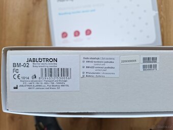 Monitor dechu Nanny Jablotron BM-02 + 2x podložka 7/2024 - 8
