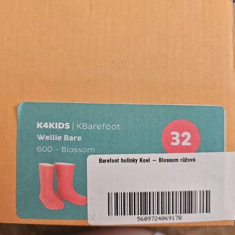 Dívčí barefoot holínky Koel blossom vel. 32 - 8