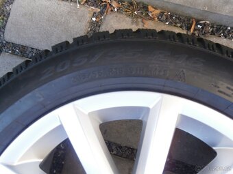 ALU KOLA 5 X 112 205 55 16 VW PASSAT ORIGINÁL - 8