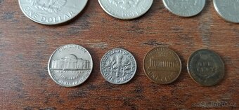USA sada, lot Amerických mincí. - 8