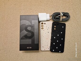 Prodám Samsung Galaxy S21 8/128gb tmavě šedý - 8