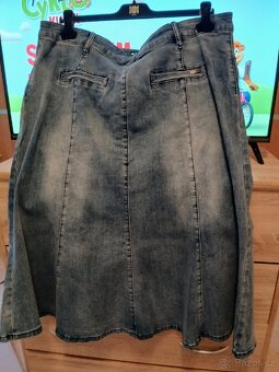 Nova módní dzinova sukně vel 46, Zn.Joseph Ribkoff - 8