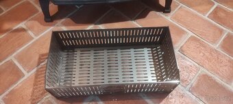 Pelety, peletky - hořák, rošt, koš do krbových kamen - 8