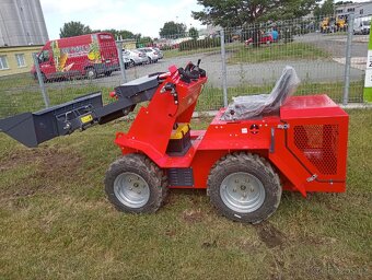 smykač, pásový smykač, čelní nakladač , čelák - 8