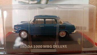 Škoda 1000 MBG DELUXE 1968 DeAgostini 1:43 - 8