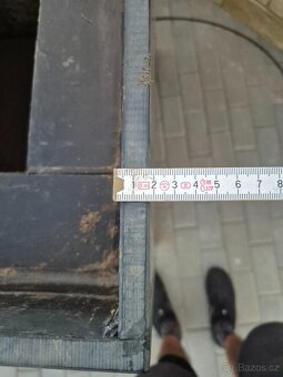 velký květináč s paletou - 90cmx90cmx90cm vyztužený - 8