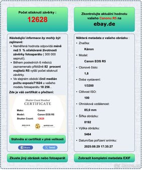 Canon bezrcadlo R5 - TOP stav - 8