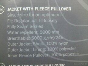 HI-TEC Jacket + fleece pullover / Jacke + fleecepullover XL - 8