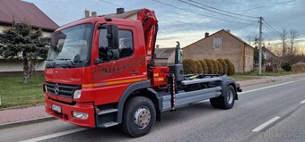 MERCEDES-BENZ ATEGO 1222 hákový nosič + hydr. ruka - 8