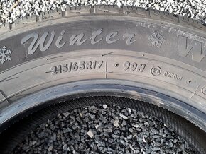 Zimní pneu Petlas 215/65/17 vzorek 4 x 7mm, 1800,- 4ks - 8