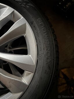 Zimni kola na Mercedes C-class w205 225/50R17 - 8