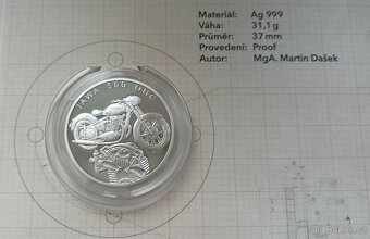 Sada 4 mincí ze série Na kolech 2023 - 8