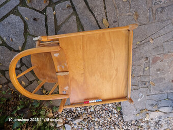 Dětská jídelní židlička Retro - 8