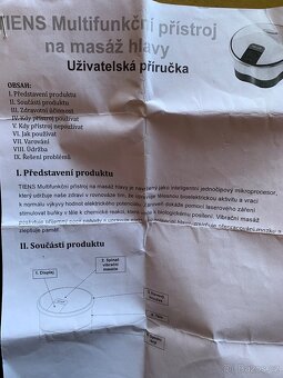 TIENS- multifunkční přístroj na masáž hlavy - 8