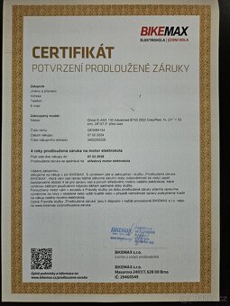 Elektrokolo GHOST E-ASX 130 Universal B750 - 8