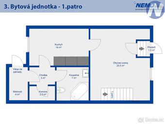 Prodej vícegeneračního domu na náměstí, Husinec - 8