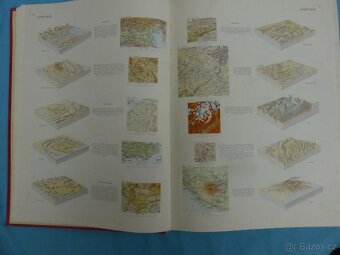 Československý vojenský atlas 1965 vazba v kůži - 8