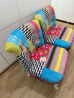 Křeslo patchwork - 8