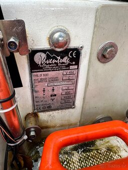 Gumový člun RIB ADVENTURE V450 cena s vlekem. - 8