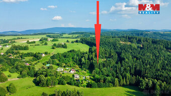 Prodej zahrady s projektem na zahradní domek, 594 m², Borová - 8