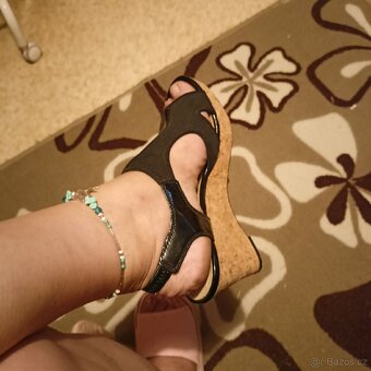 Letní boty na platformě 40 - 8