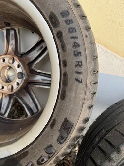 mercedes SL W230 17" letní pneu Dunlop 255/45/17 MO - 8