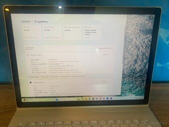 Surface BOOK 3 - super tablet/ notebook - hezký stav - 8