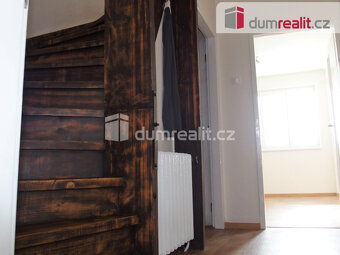 Pronájem, rodinný dům, 3+1, 80 m2, zahrada, garáž, sklep, U  - 8