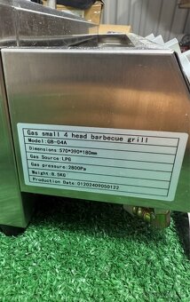 Plynový gril 4 horáky - 8