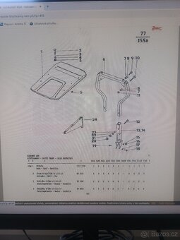 Zetor kabina, ochranný rám - 8