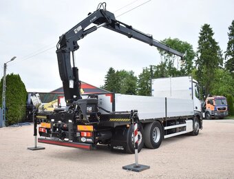 Mercedes-Benz Antos 2548 - 6x2 - Valník+HR-HIAB XS 144 HIDUO - 8