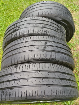 Alu 15" 5x100, Škoda + letní 185/60 r15, fabia 3 - 8