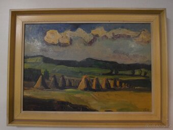 Staré chalupy ,Antonín Šustr, 12.6.1923 3 obrazy - 8